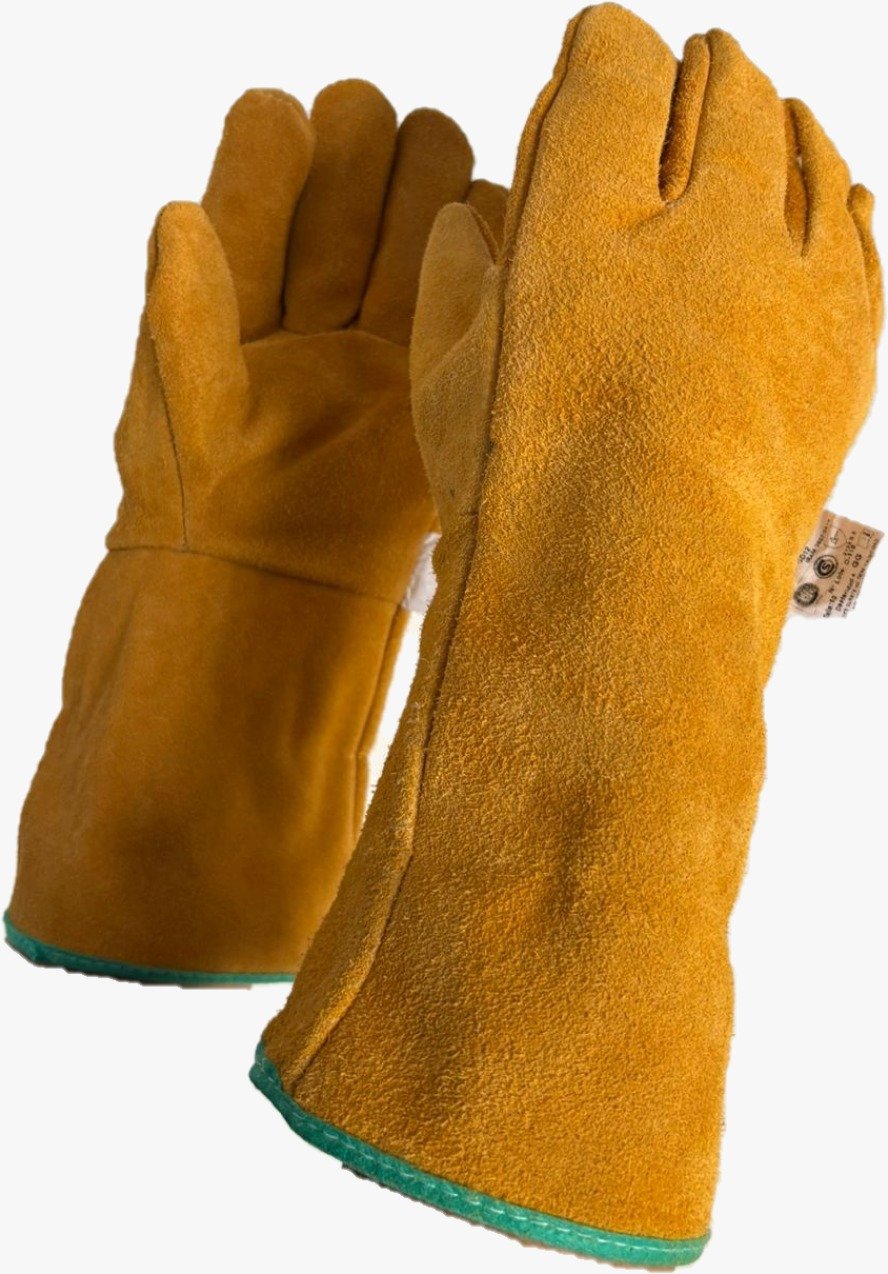 GUANTE SOLDADOR FORRADO COSTURA KEVLAR